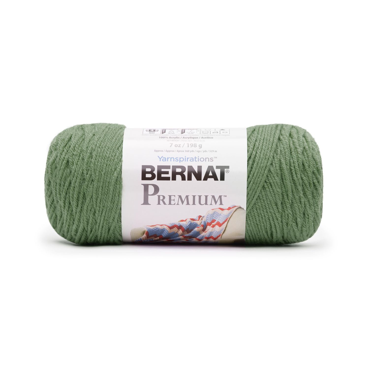 Bernat Premium Yarn, (198g/7oz), Pine Walmart Canada