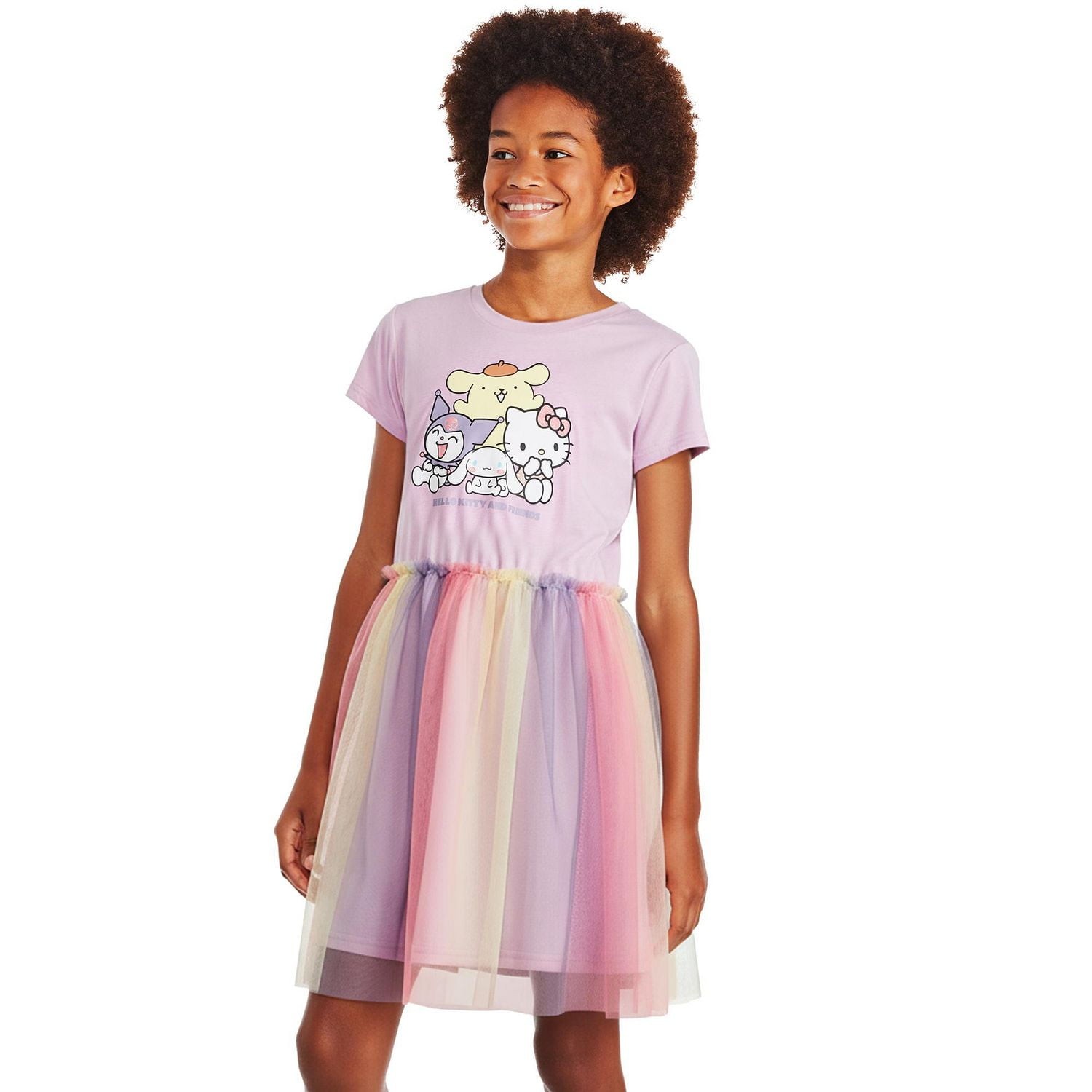 Robe-tutu Hello Kitty et ses amis pour filles