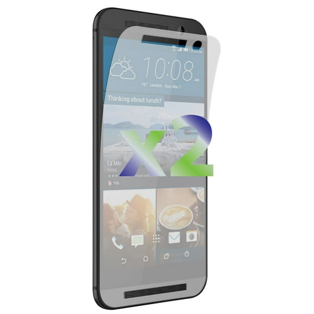Protecteur d'écran d'Exian pour HTC One M9 - clair, 2 pièces