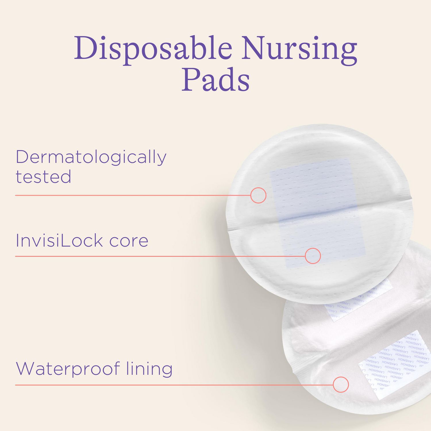 Order Lansinoh Disposable Breast Pads, 24-Pack, DP20054CT1119