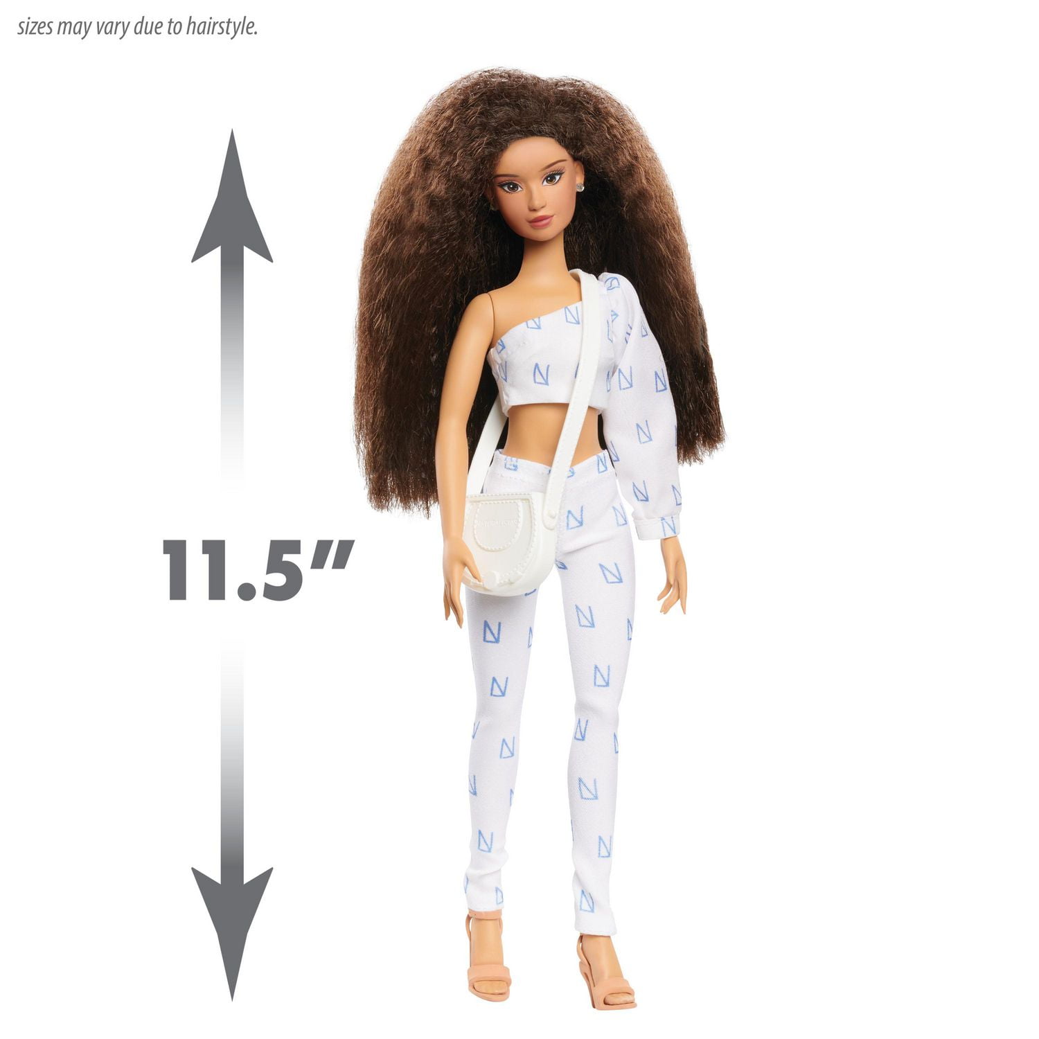 Naturalistas 11.5-inch Grace Fashion Doll and Accessories with 4B