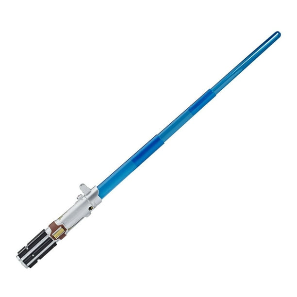 Star Wars sabre laser électronique de Rey (bleu) (version française)