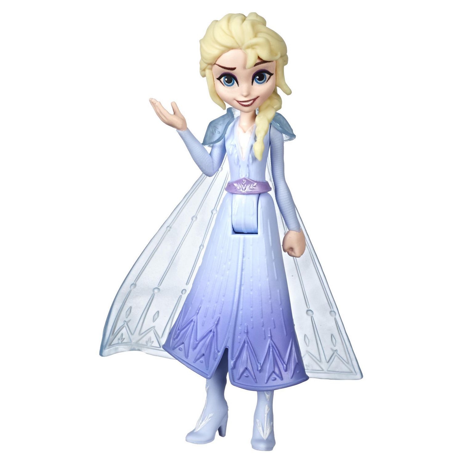 Disney La Reine Des Neiges Elsa Petite Poupee Avec Cape Inspiree De La Reine Des Neiges 2 Walmart Canada