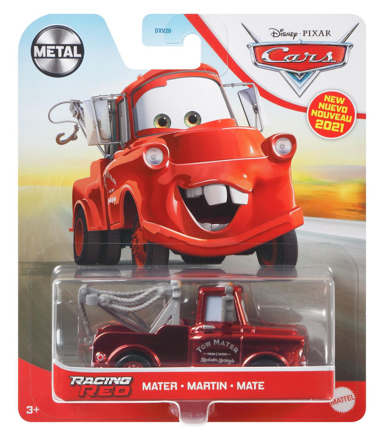 Jouets et voitures Pixar Disney Cars 3, Mater & amp; Maroc