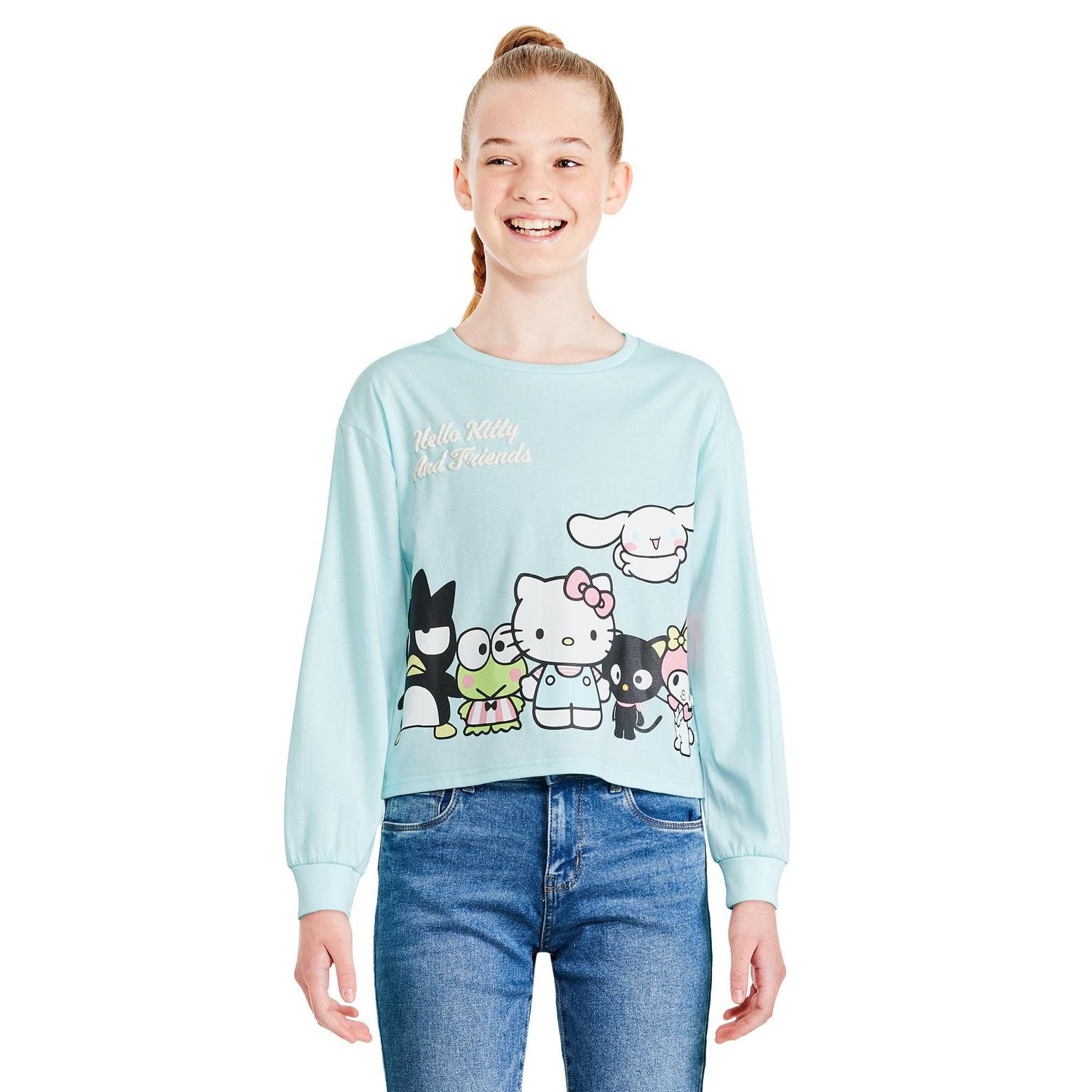 Hello Kitty and Friends Girls' Long-Sleeve T-Shirt