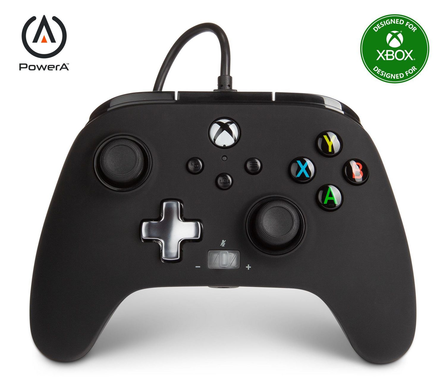 PowerA Enhanced Wired Controller for Xbox - Black, Xbox Series X|S