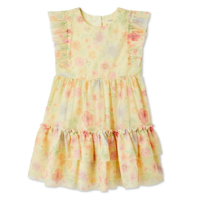 Robe à volants George pour petites filles