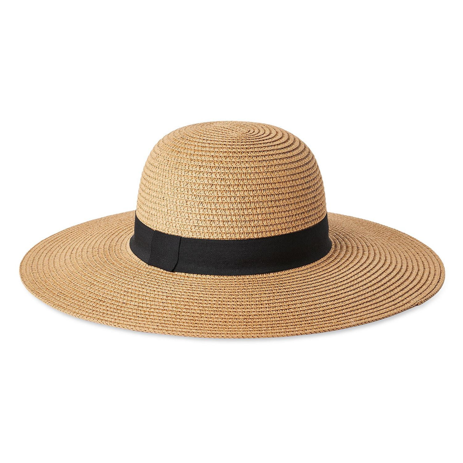 Time and Tru Women's Paper Panama Hat