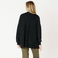 thumbnail image 4 of DV L/S Ottoman ribbed cardigan, 4 of 5