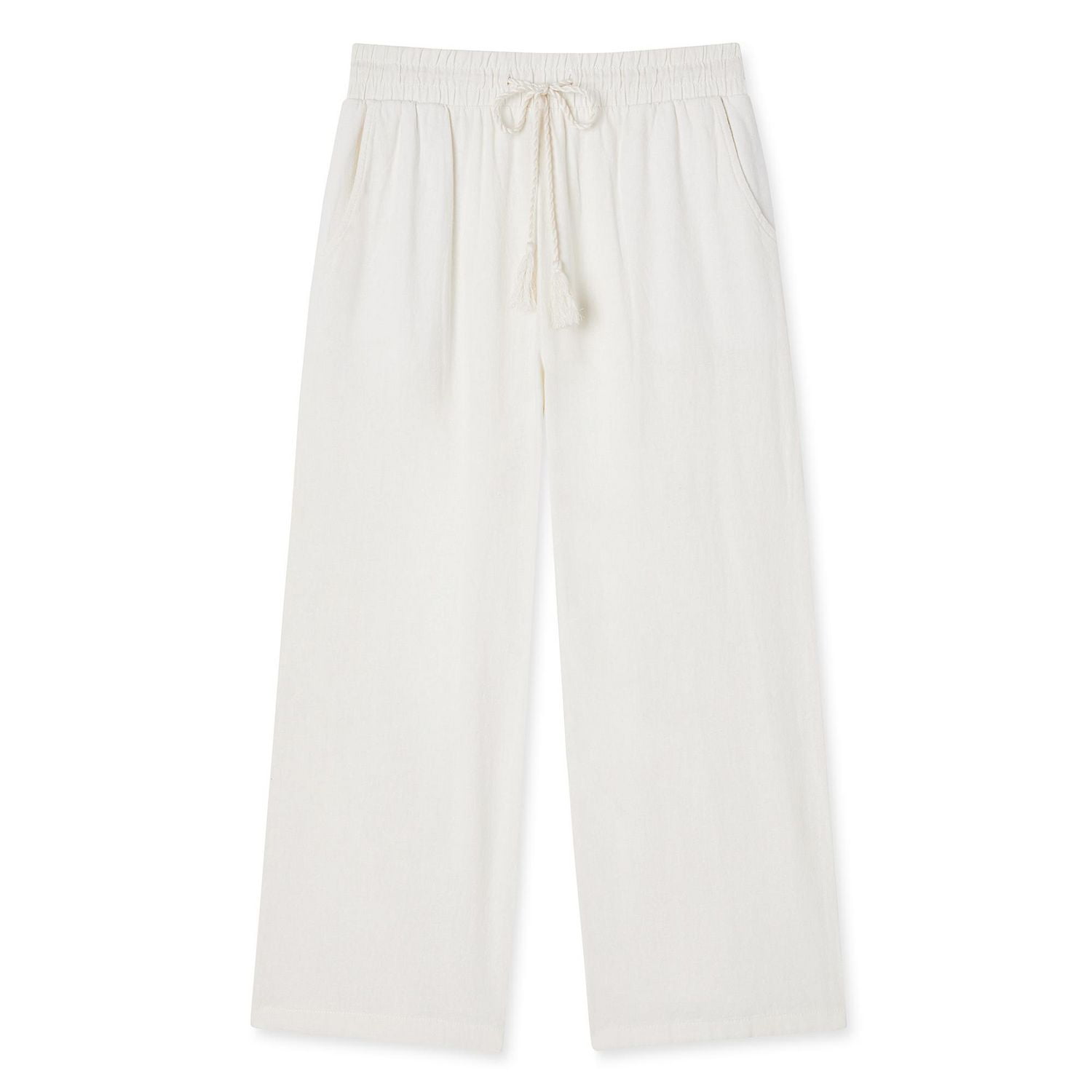 Penmans Women's Linen-Blend Pant with Tassels
