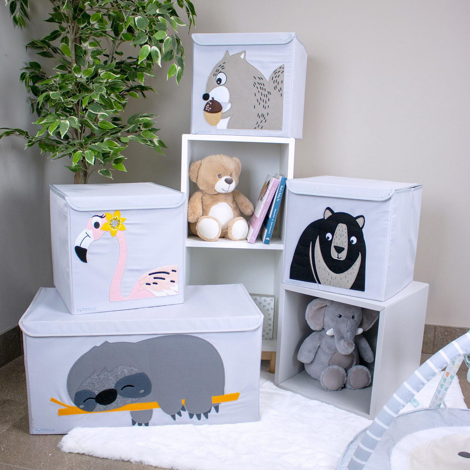 Toy storage boxes clearance with lids