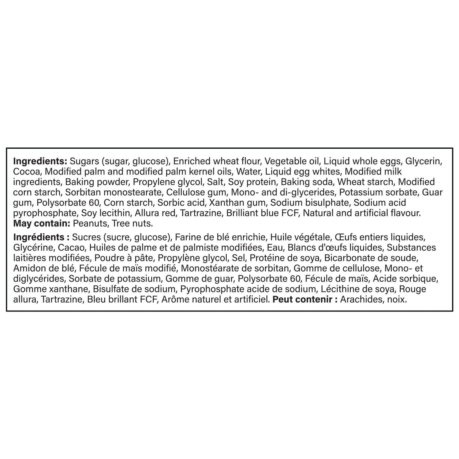 Gâteaux ½ Luneᴹᴰ moelleux au chocolat de Vachonᴹᴰ 282 g