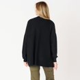 thumbnail image 4 of DV L/S Ottoman ribbed cardigan, 4 of 5