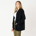 thumbnail image 3 of DV L/S Ottoman ribbed cardigan, 3 of 5