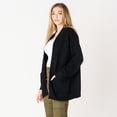 thumbnail image 3 of DV L/S Ottoman ribbed cardigan, 3 of 5