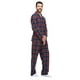 Pyjama 2 pièces avec haut à col cranté au thème familial George pour femmes – image 5 sur 6