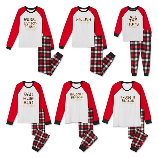 George Family Plaid Pajamas