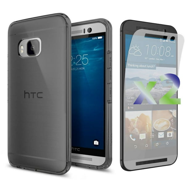 Étui transparent d'Exian pour HTC One M9 - gris
