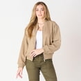thumbnail image 1 of DV Veste bomber en laine, 1 of 3
