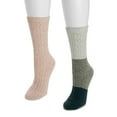thumbnail image 2 of Muk Luks Women's 8" Boot Sock 2 Pair, 2 of 2