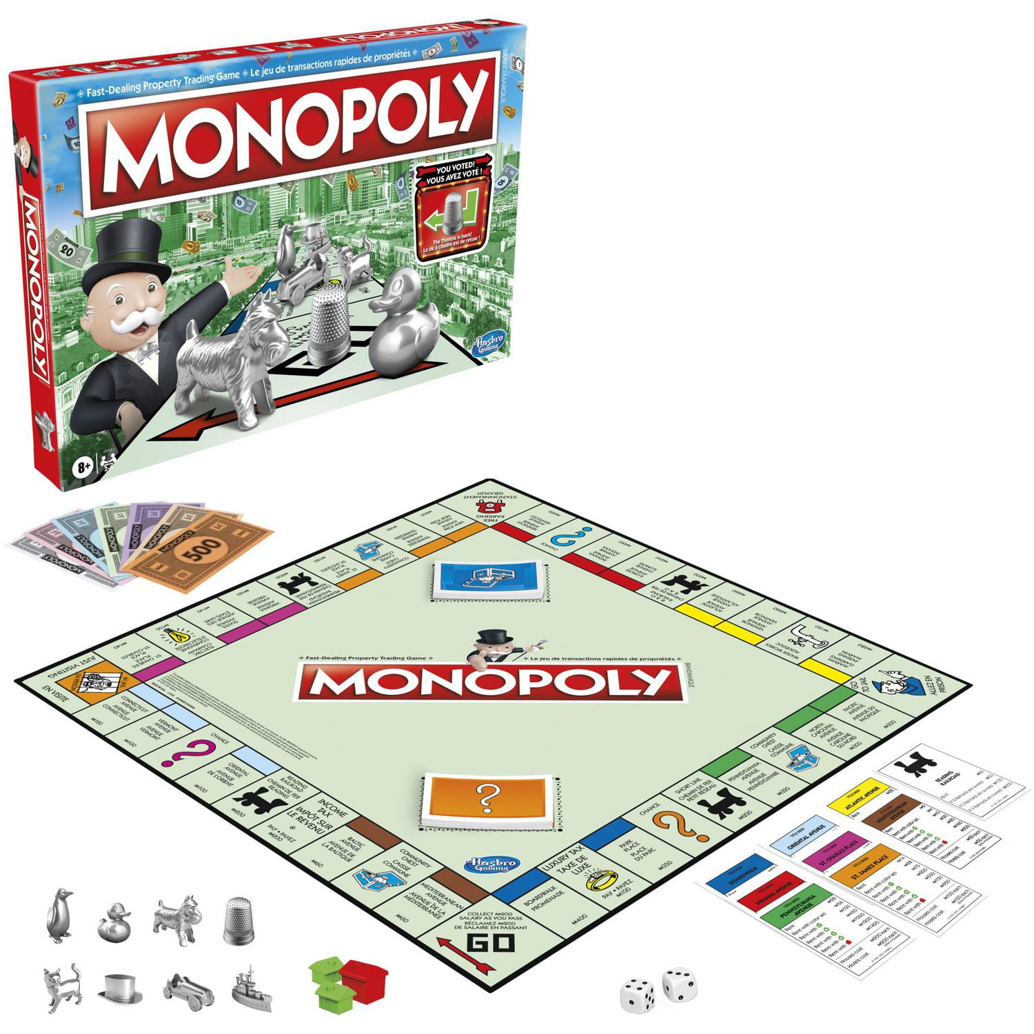 Monopoly Game, Classic Family Board Game 