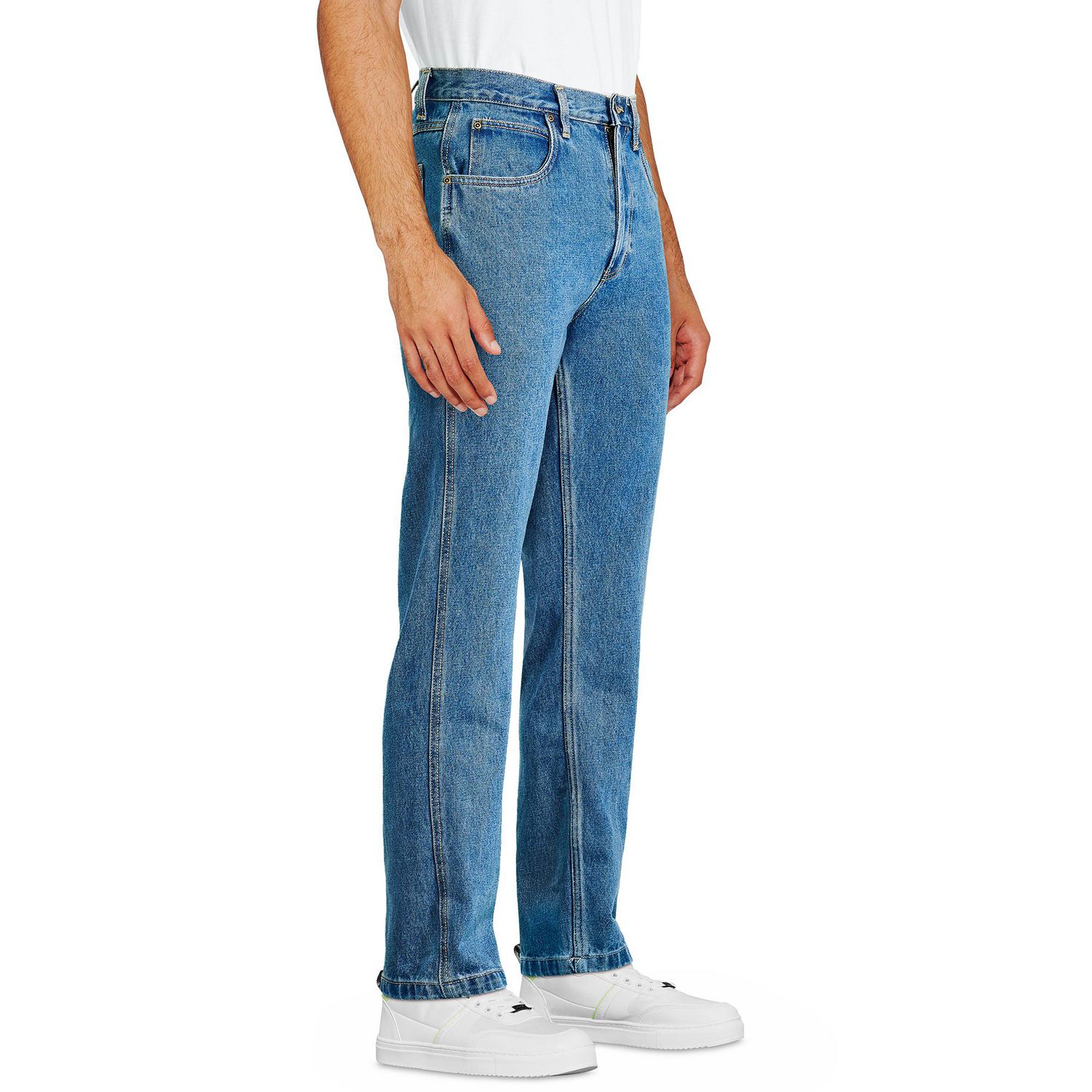 Pantalon en denim 5 poches George pour hommes Tailles 28 42