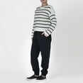 thumbnail image 4 of DV L/S Ottoman striped sweater, 4 of 7