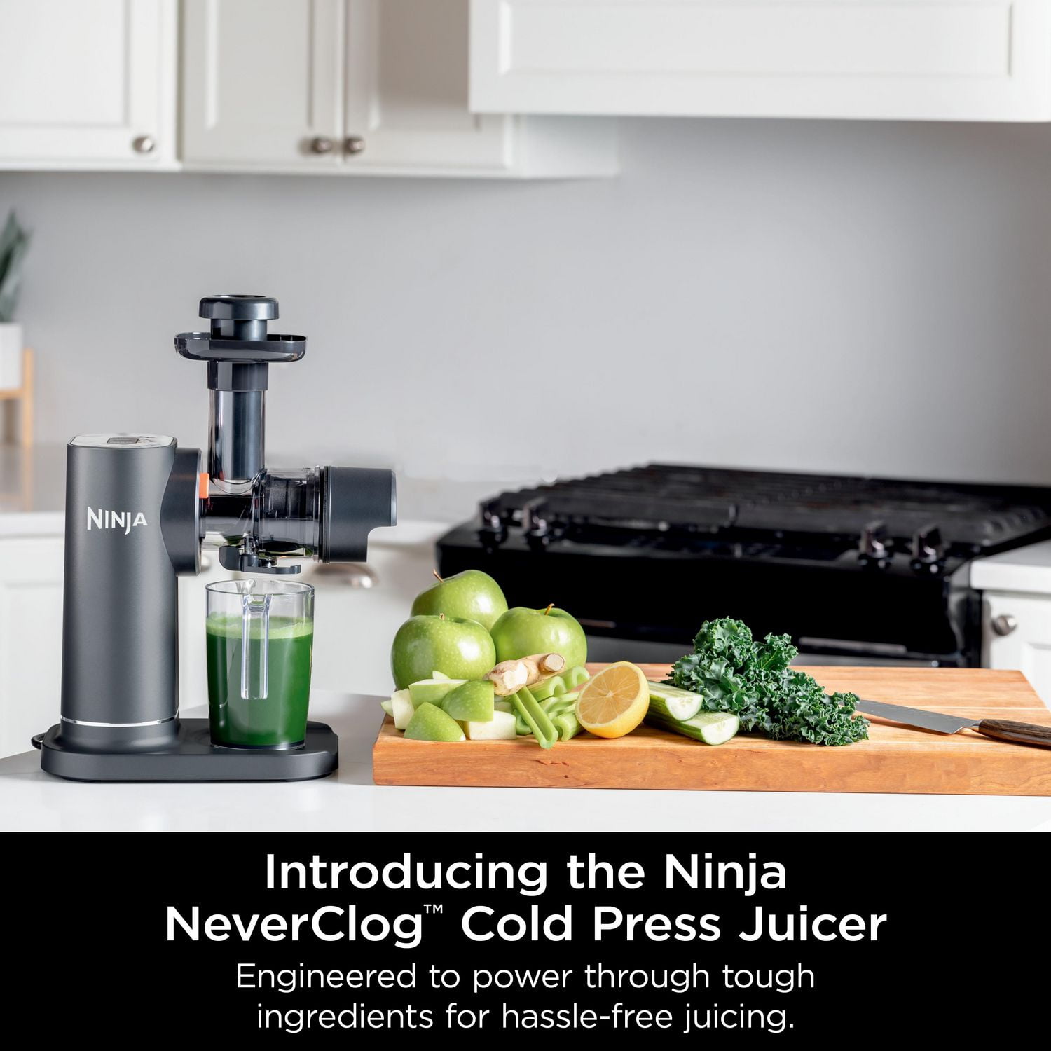 Ninja JC151C NeverClog Cold Press Juicer Walmart