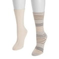 thumbnail image 2 of Muk Luks Women's 8" Boot Sock 2 Pair, 2 of 2