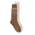 thumbnail image 1 of Muk Luks Women's 11" Tall Boot Sock 2 Pair, 1 of 3