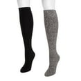 thumbnail image 2 of Muk Luks Women's Knee High Socks 2 Pair, 2 of 3