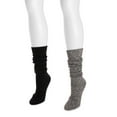 thumbnail image 3 of Muk Luks Women's Knee High Socks 2 Pair, 3 of 3
