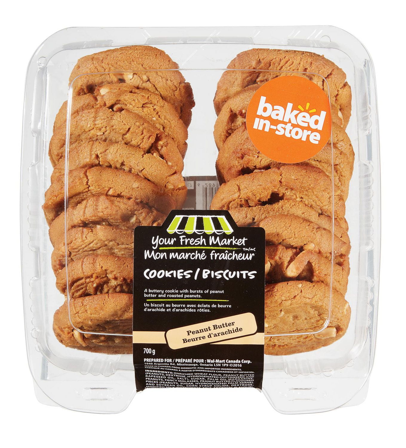 Your Fresh Market Peanut Butter Cookies Walmart Canada