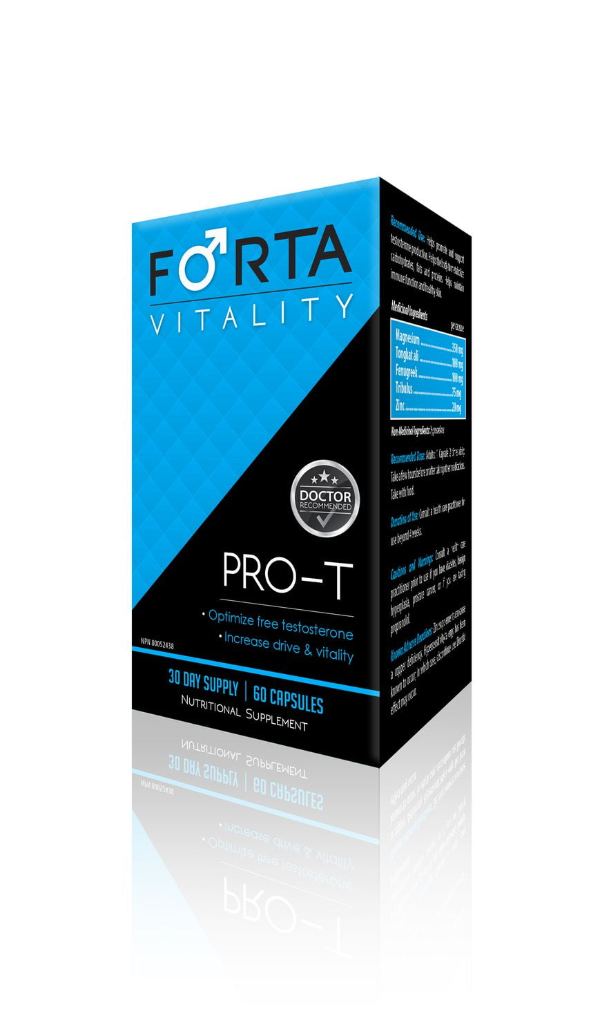 Forta Vitality ProT increase drive & vitality Walmart Canada