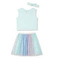 thumbnail image 2 of George Girls' Sequin Tutu 3-Piece Set, 2 of 2