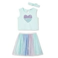 thumbnail image 1 of George Girls' Sequin Tutu 3-Piece Set, 1 of 2