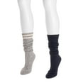 thumbnail image 3 of Muk Luks Women's Knee High Socks 2 Pair, 3 of 3