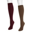 thumbnail image 2 of Muk Luks Women's Knee High Socks 2 Pair, 2 of 3