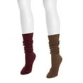 thumbnail image 3 of Muk Luks Women's Knee High Socks 2 Pair, 3 of 3