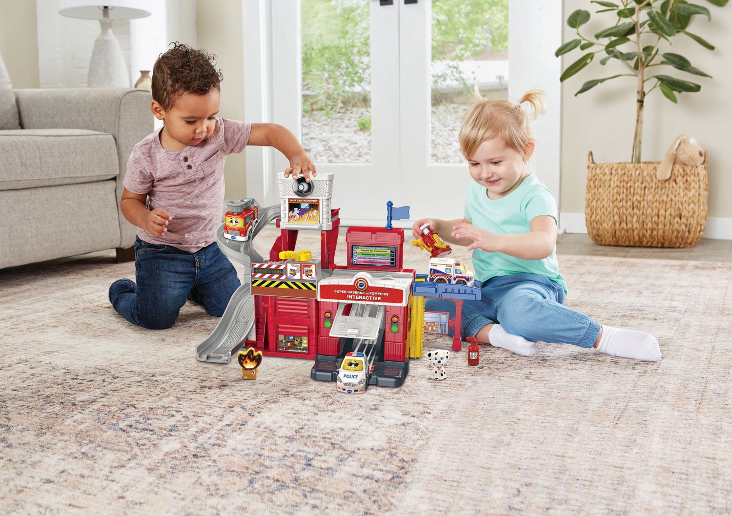 VTech Go! Go! Smart Wheels® Rescue Tower Firehouse™ - French