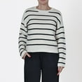thumbnail image 1 of DV L/S Ottoman striped sweater, 1 of 7