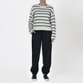 thumbnail image 2 of DV L/S Ottoman striped sweater, 2 of 7