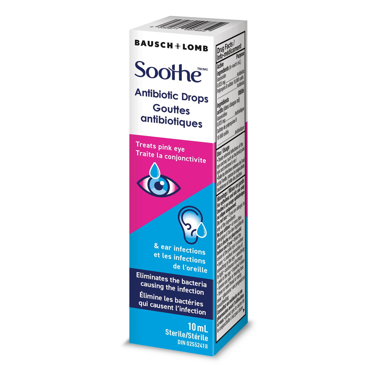Soothe Antibiotic Drops