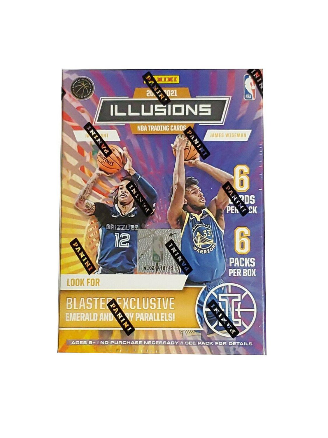 2020-2021 Panini Illusions NBA Basketball Blaster Box