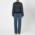 thumbnail image 4 of DV L/S Ottoman striped sweater, 4 of 5