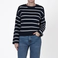 thumbnail image 1 of DV L/S Ottoman striped sweater, 1 of 5