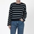 thumbnail image 1 of DV L/S Ottoman striped sweater, 1 of 5