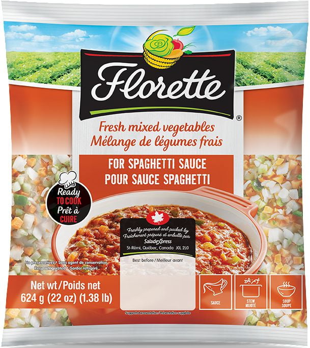 Florette Mixed Vegetables for spaghetti sauce