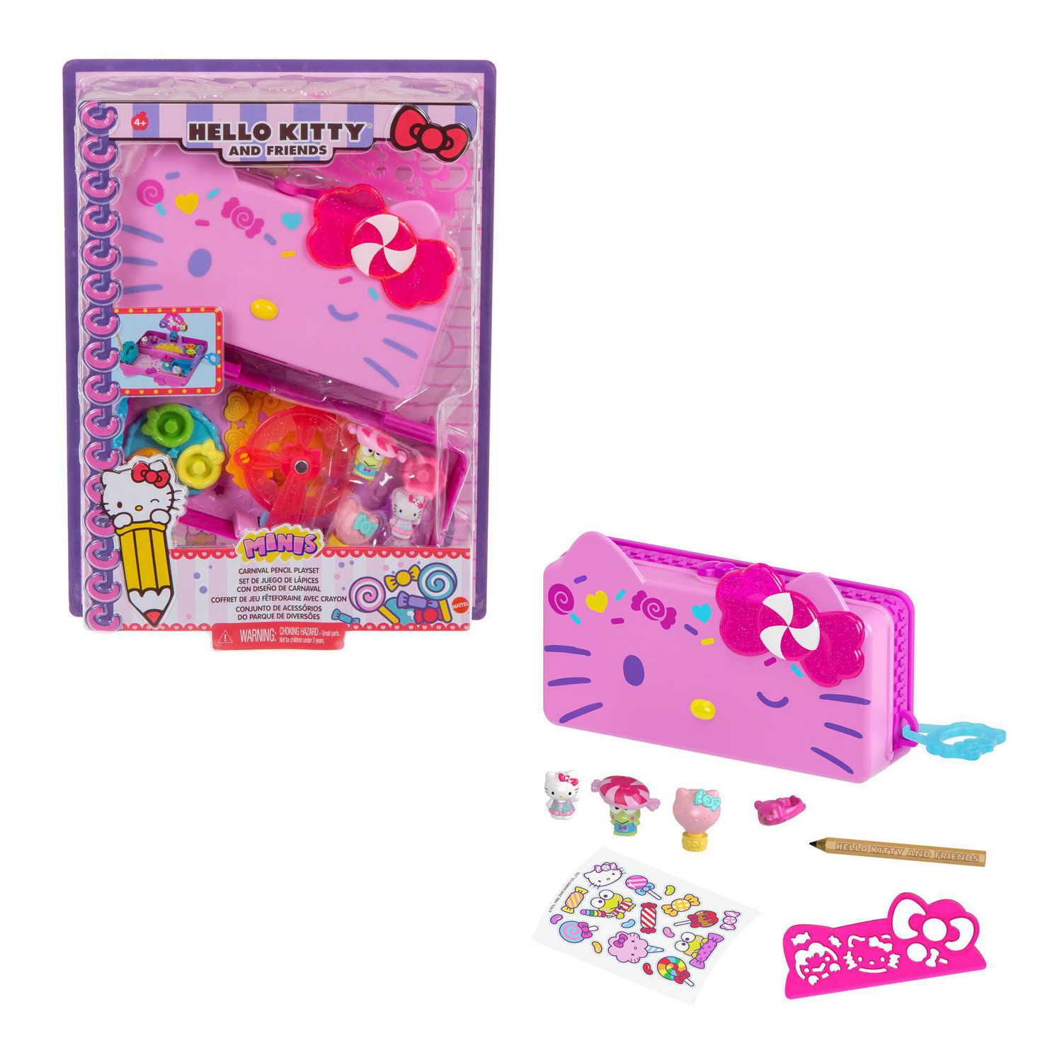 Hello Kitty and Friends Minis Carnival Pencil Playset 