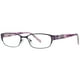 Monture de lunettes 5931 de Minimize pour femmes en pourpre foncé – image 1 sur 1